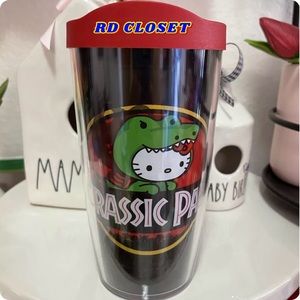 Universal Studios Jurassic Park Hello Kitty 16oz. Tervis Tumbler Travel Mug Cup